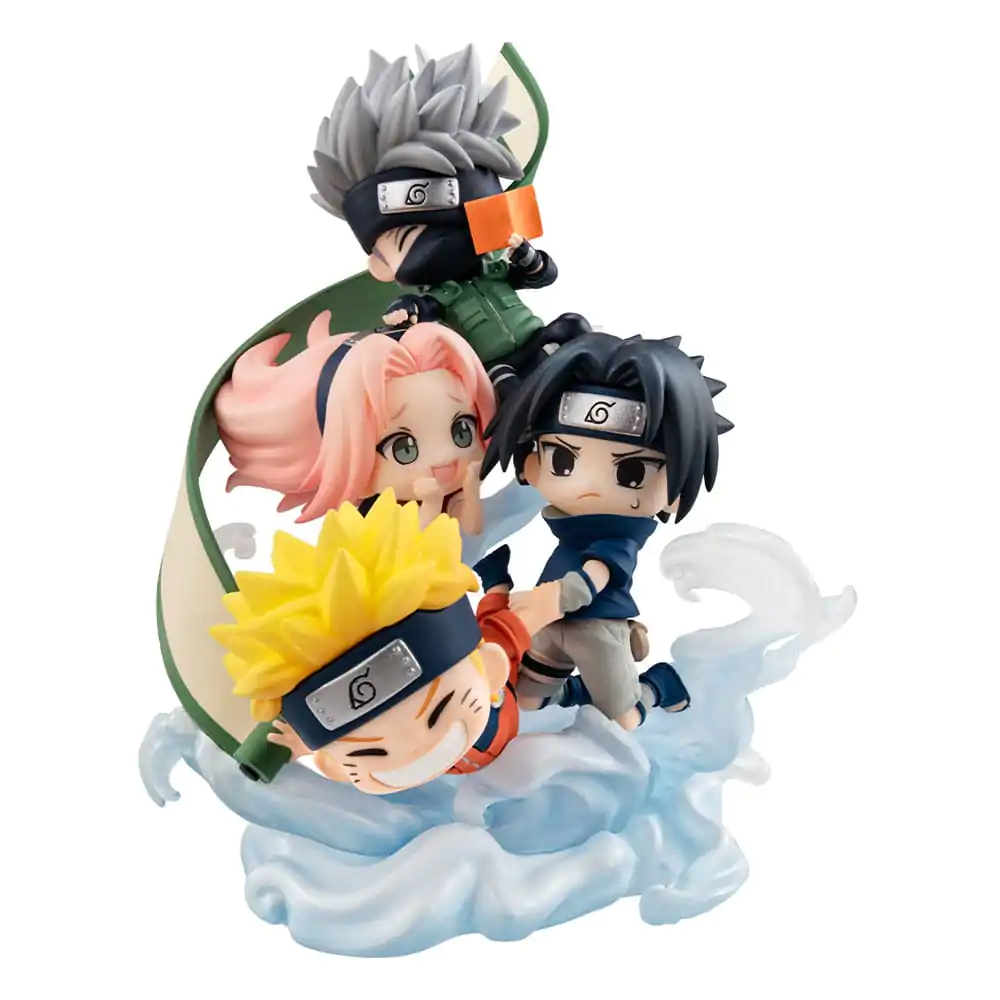 Naruto Shippuden FigUnity PVC Mini Statue Gather here, Team 7 13 cm (with gift) termékfotó