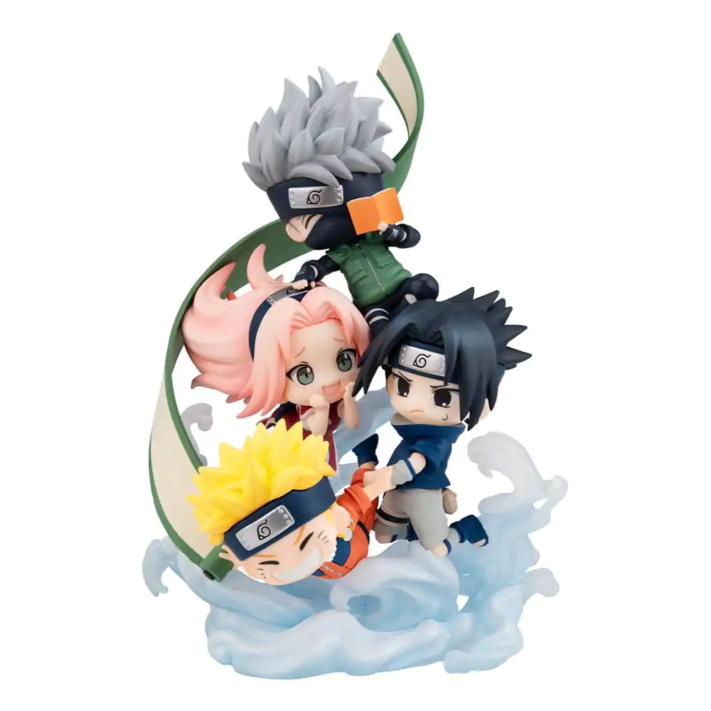 Naruto Shippuden FigUnity PVC Mini Statue Gather here, Team 7 13 cm (with gift) termékfotó