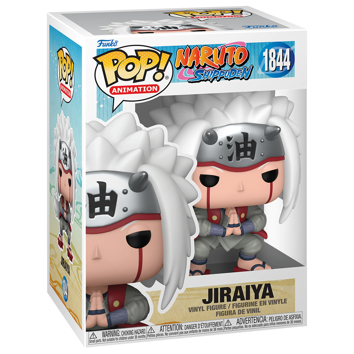 Naruto Shippuden Funko POP! Animation Vinyl Figures Jiraiya 9 cm product photo