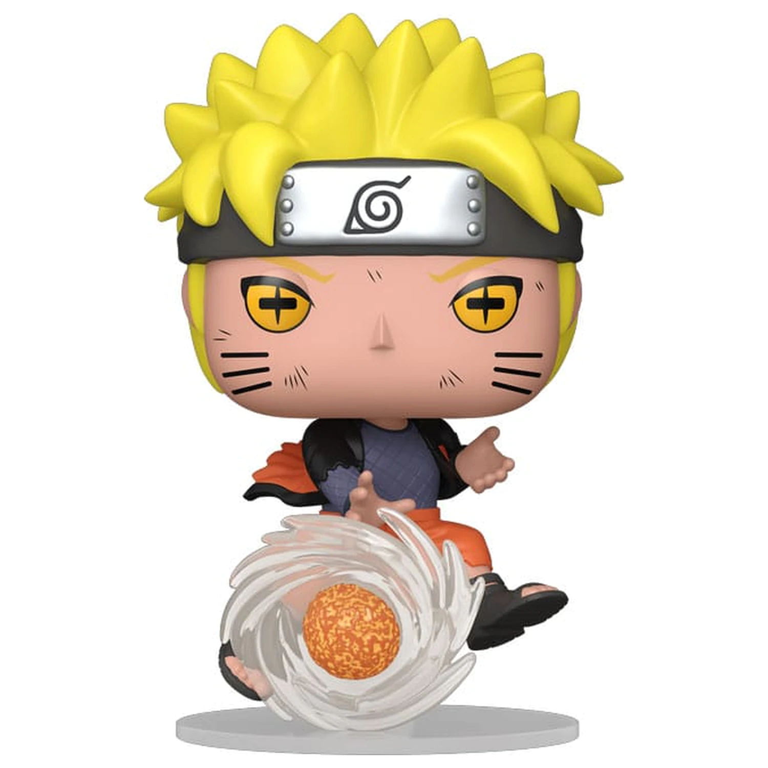 Naruto Shippuden Funko POP! Animation Vinyl Figures Naruto Uzumaki (Lava Release Rasenshuriken) 9 cm product photo