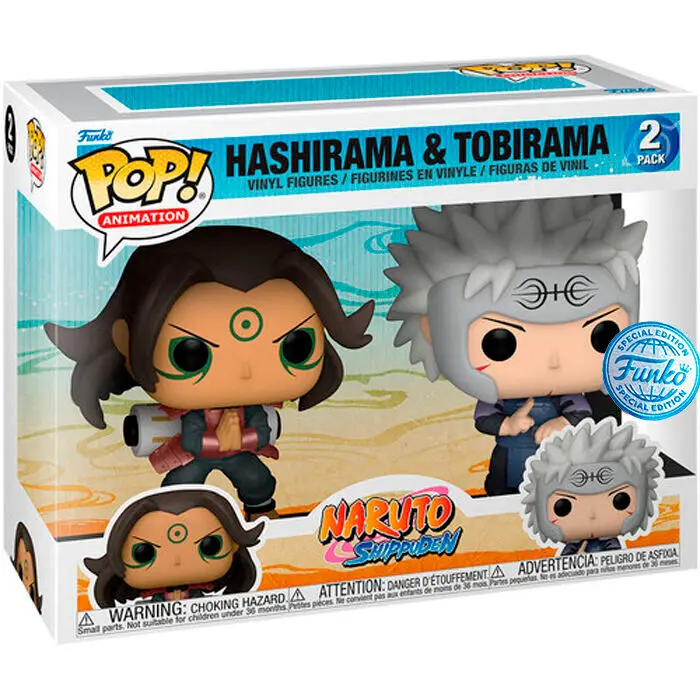 Naruto Shippuden POP! Animation Vinyl Figures 2-Pack Hashirama & Tobirama 9 cm termékfotó