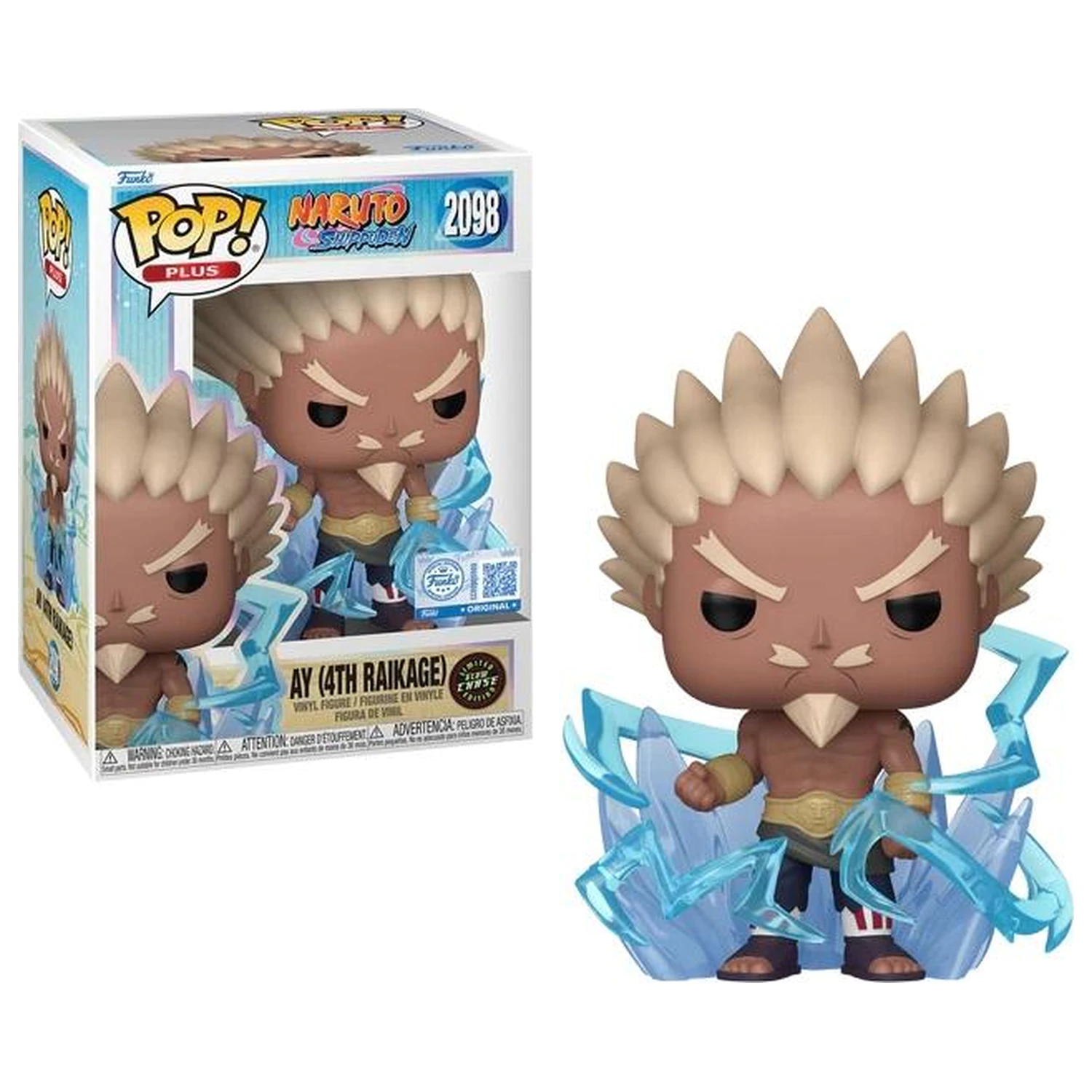 Naruto Shippuden Funko Pop! figure Animation 4th Raikage With Chase (GW) product photo