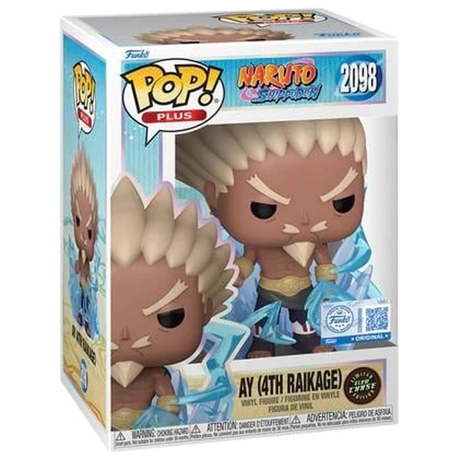 Naruto Shippuden Funko Pop! figure Animation 4th Raikage With Chase (GW) product photo