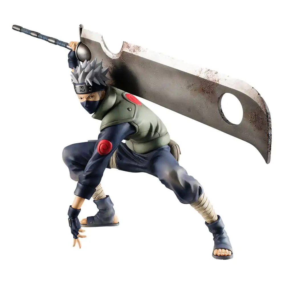 Naruto Shippuden G.E.M. Series PVC Statue 1/8 Kakashi Hatake Great Ninja War 15th Anniversary Ver. 15 cm termékfotó