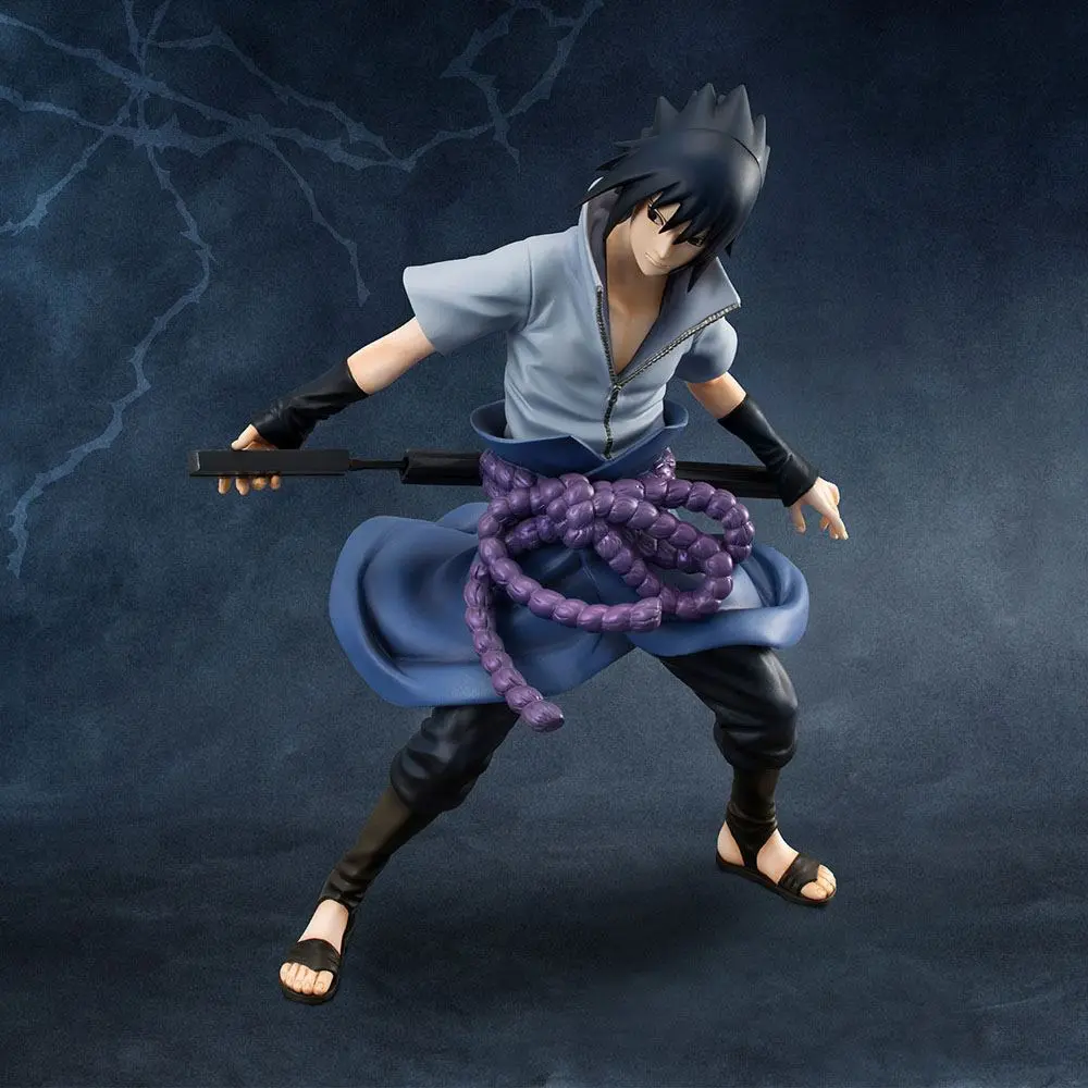 Naruto Shippuden G.E.M. Series PVC Statue 1/8 Sasuke Uchiha 24 cm product photo