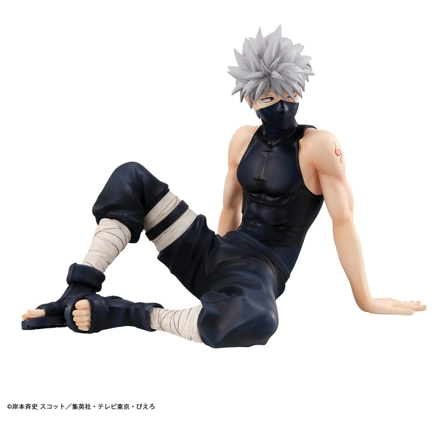 Naruto Shippuden G.E.M. Series PVC Figure Kakashi-sensei Palm size 9 cm (Repeat) product photo