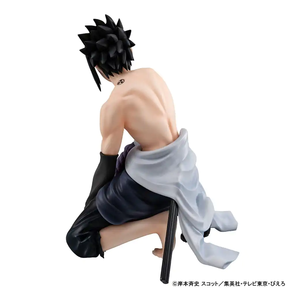 Naruto Shippuden G.E.M. Series PVC Statue Sasuke Palm Size 12 cm           product photo
