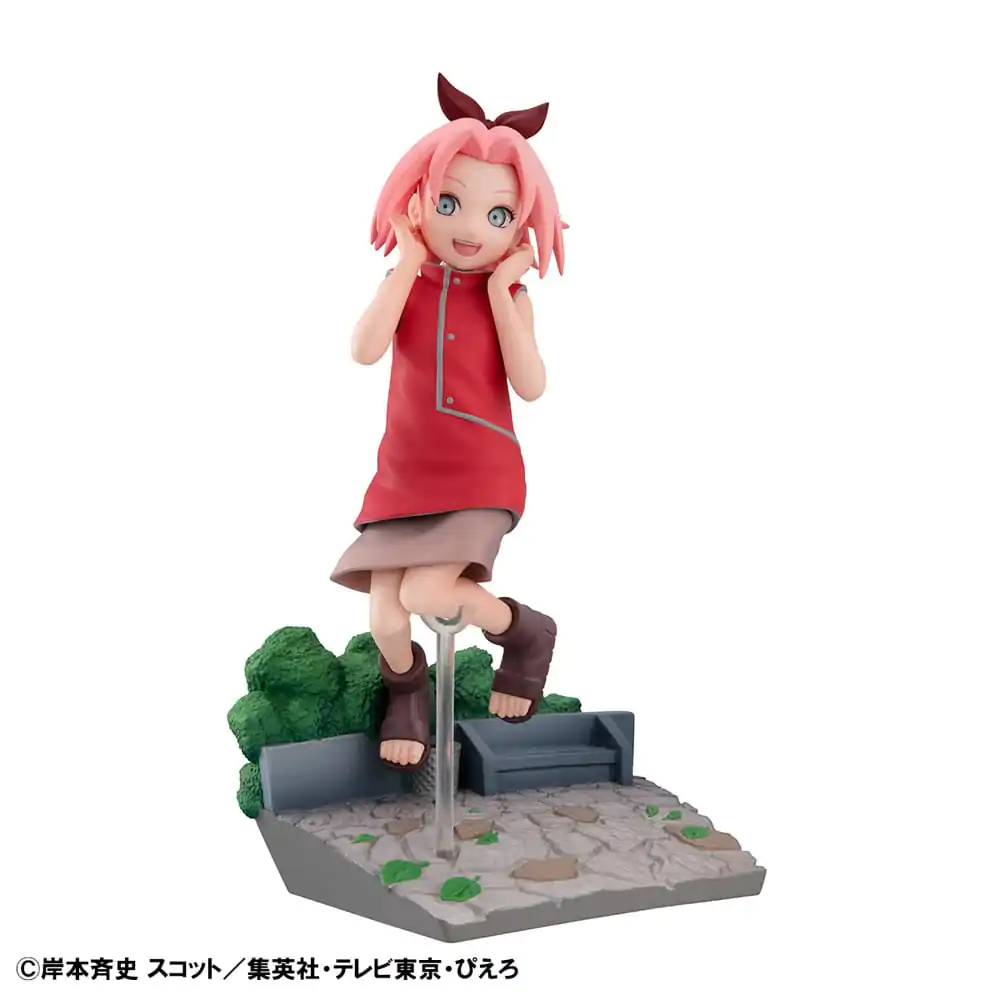 Naruto Shippuden G.E.M. Series PVC Statue Sakura Haruno GO! 15 cm product photo