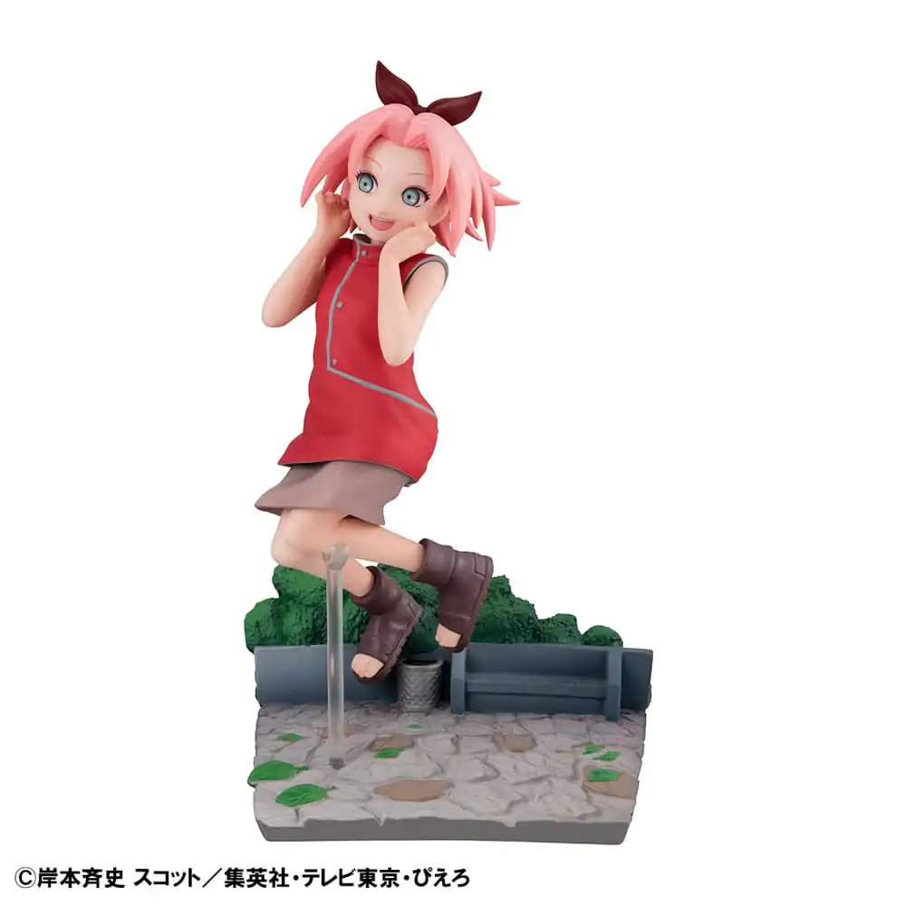 Naruto Shippuden G.E.M. Series PVC Statue Sakura Haruno GO! 15 cm product photo