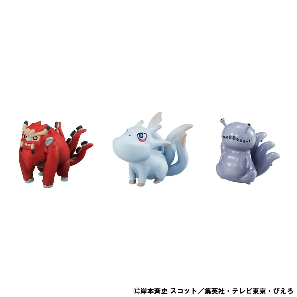 Naruto Shippuden Gaiden G.E.M. Series PVC Statue Naruto Uzumaki &amp; Biju Set 7 cm product photo