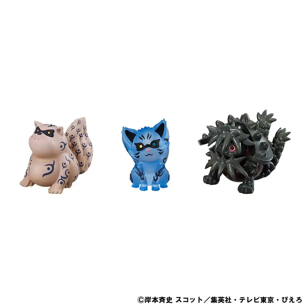 Naruto Shippuden Gaiden G.E.M. Series PVC Statue Naruto Uzumaki &amp; Biju Set 7 cm product photo