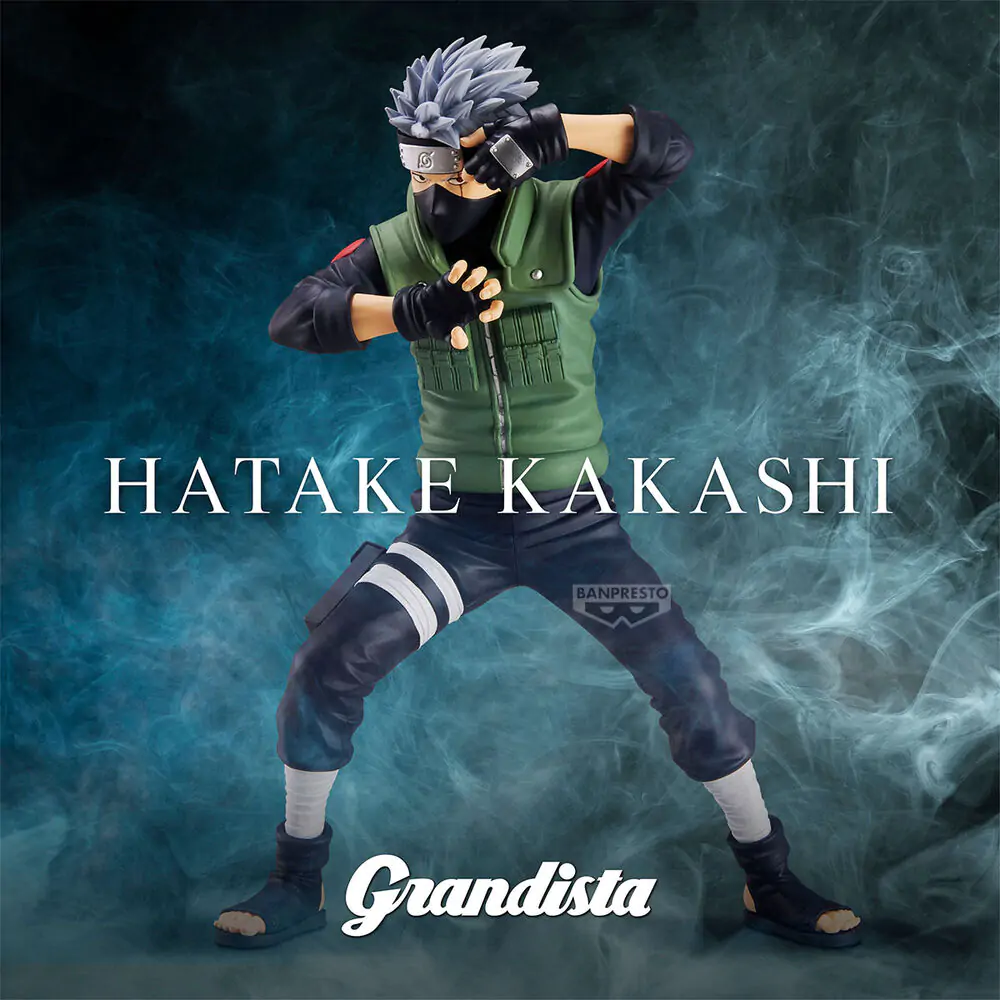 Naruto Shippuden Grandista Hatake Kakashi figure 23cm termékfotó