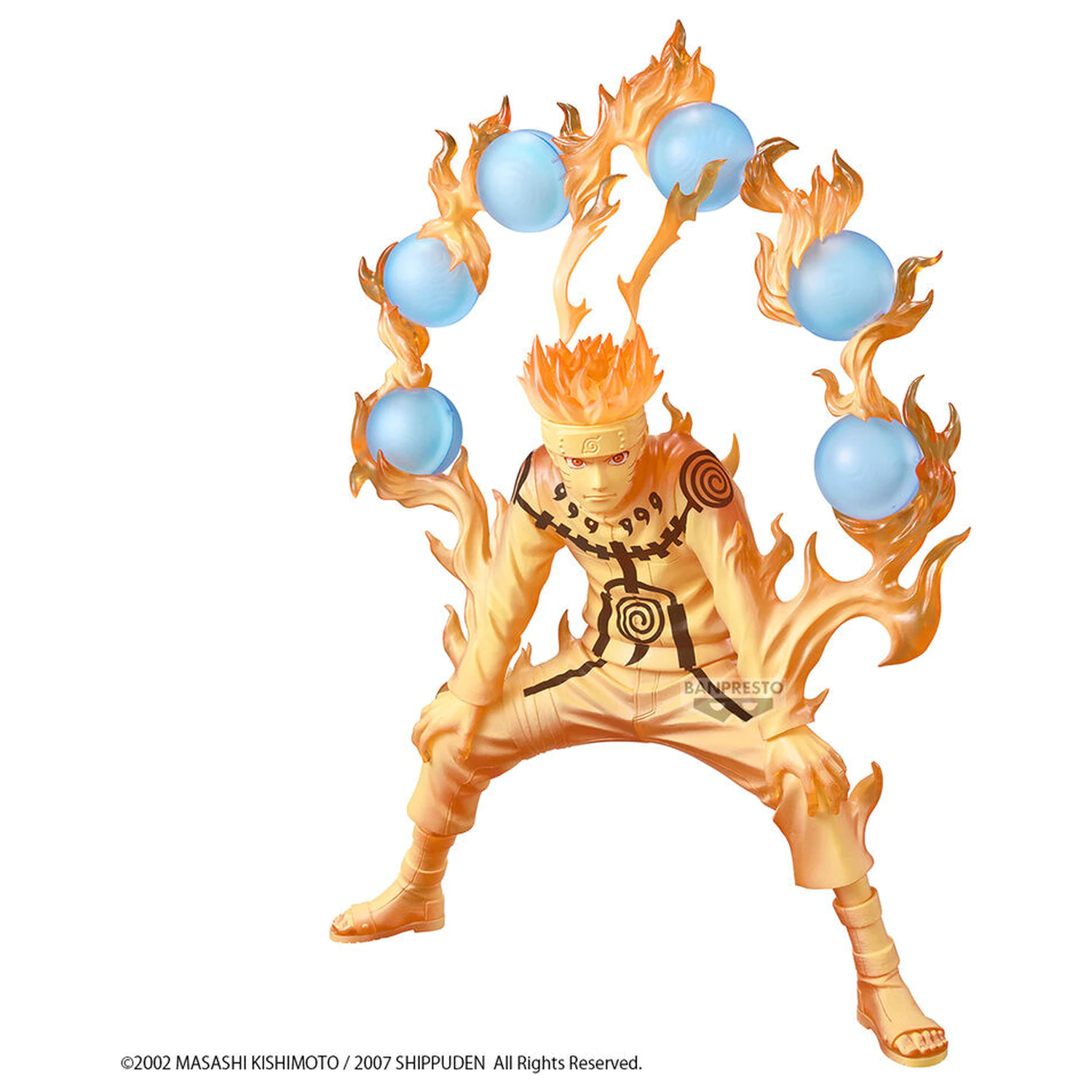 Naruto Shippuden Grandista II Special Edition Naruto Uzumaki figure 27cm product photo