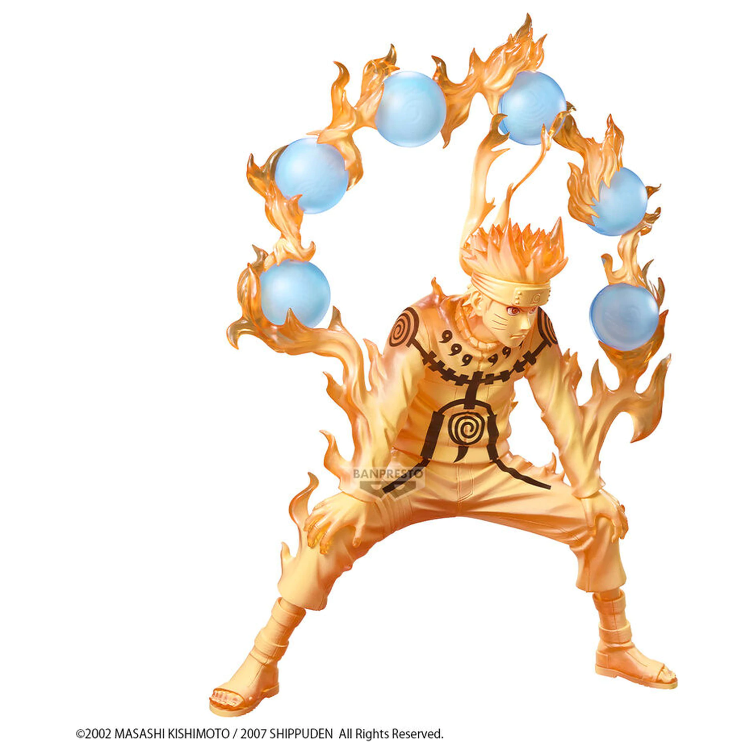 Naruto Shippuden Grandista II Special Edition Naruto Uzumaki figure 27cm product photo
