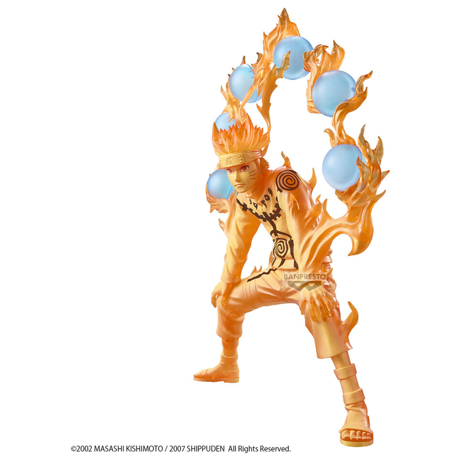 Naruto Shippuden Grandista II Special Edition Naruto Uzumaki figure 27cm product photo
