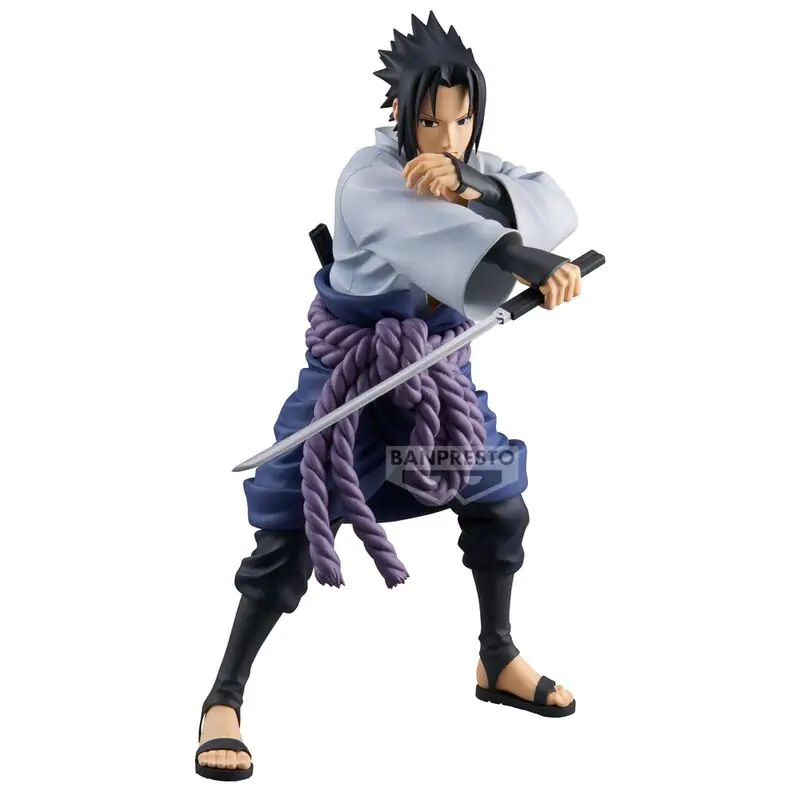 Naruto Shippuden Grandista Uchiha Sasuke figure 24cm product photo