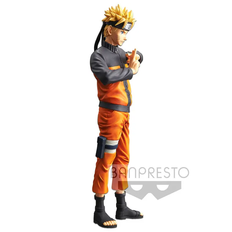 Naruto Shippuden Grandsita nero Uzumaki Naruto figure 27cm product photo