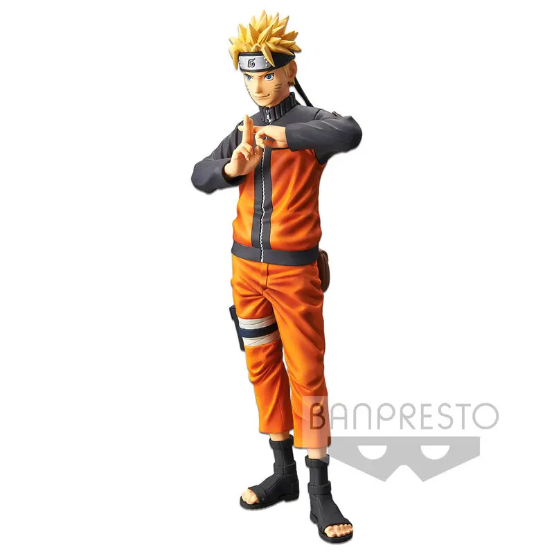 Naruto Shippuden Grandsita nero Uzumaki Naruto figure 27cm product photo