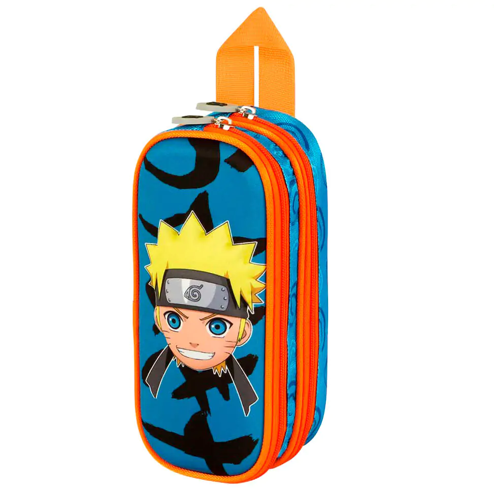 Naruto Shippuden Happy 3D double pencil case product photo