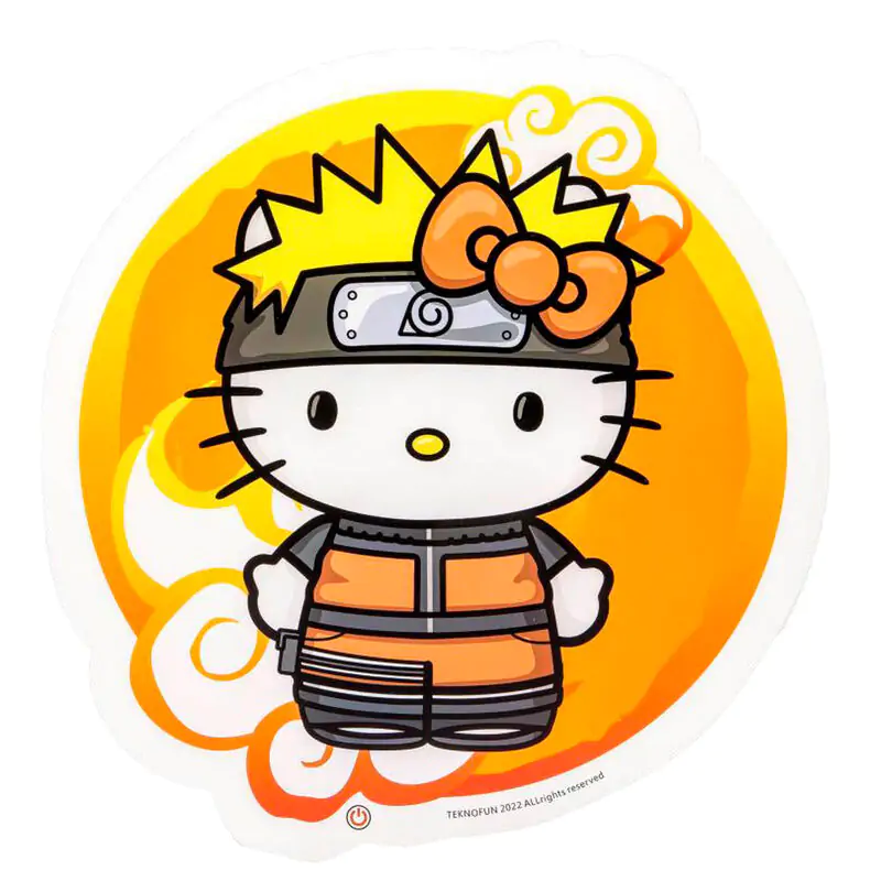Naruto Shippuden Hello Kitty neon lamp product photo