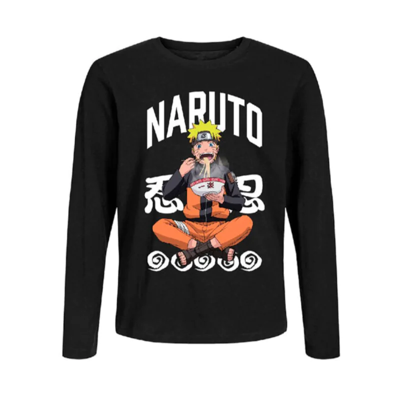 Naruto Shippuden kids t-shirt black termékfotó