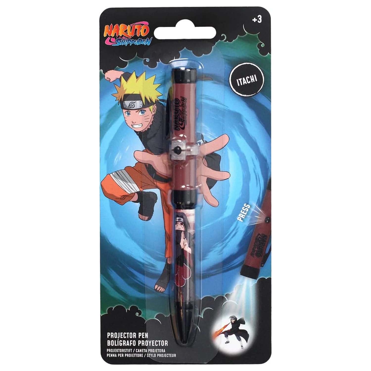 Naruto Shippuden Pen with Light Projector Itachi product photo