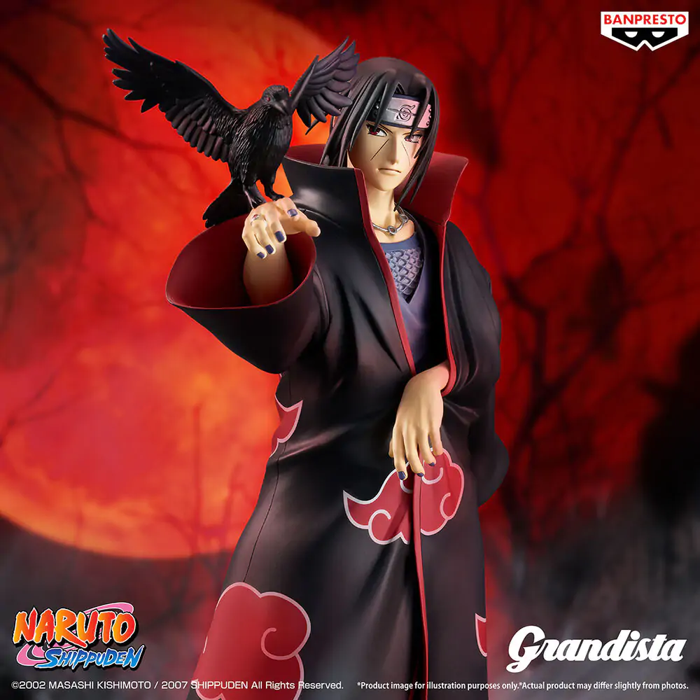 Naruto Shippuden Itachi Uchiha Grandista figure 28cm product photo