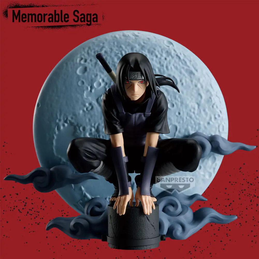 Naruto Shippuden Itachi Uchiha Memorable Saga figure 13cm product photo