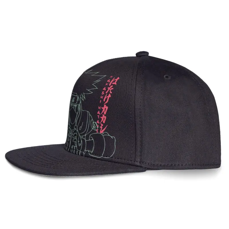 Naruto Shippuden Snapback Cap Kakashi Line Art product photo