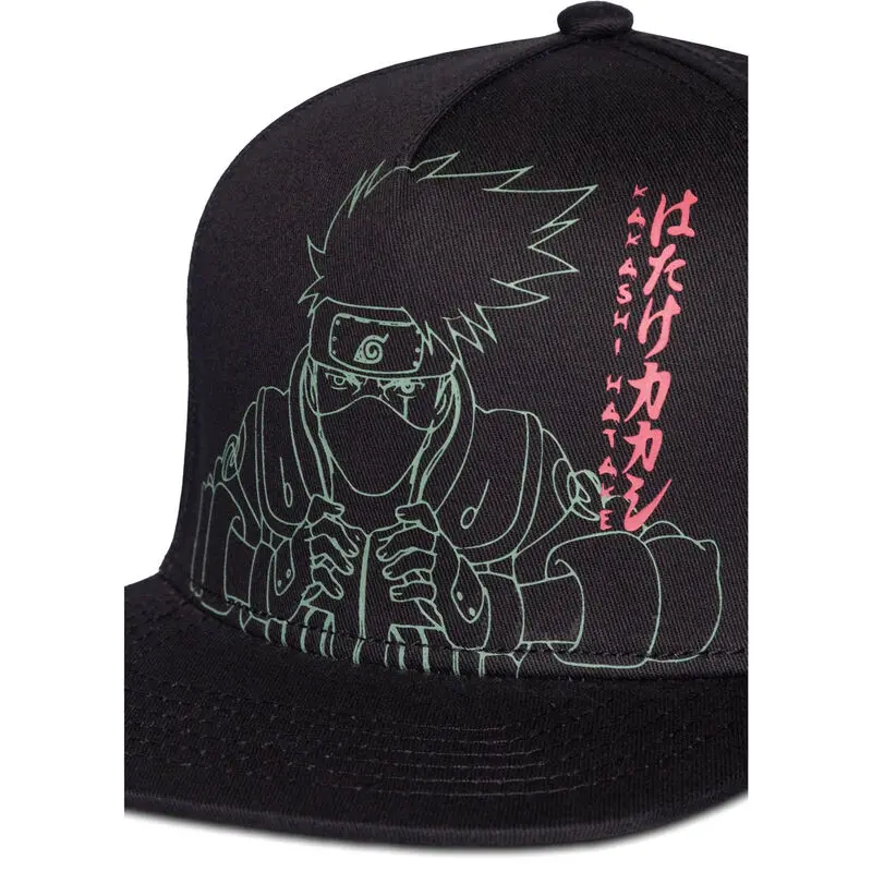 Naruto Shippuden Snapback Cap Kakashi Line Art product photo