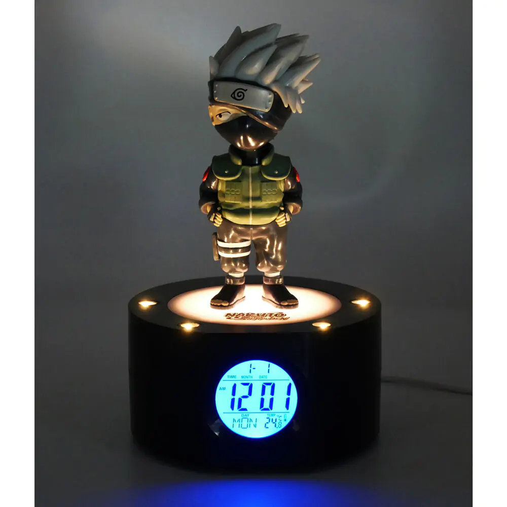 Naruto Shippuden Alarm Clock with Light Kakashi 18 cm termékfotó