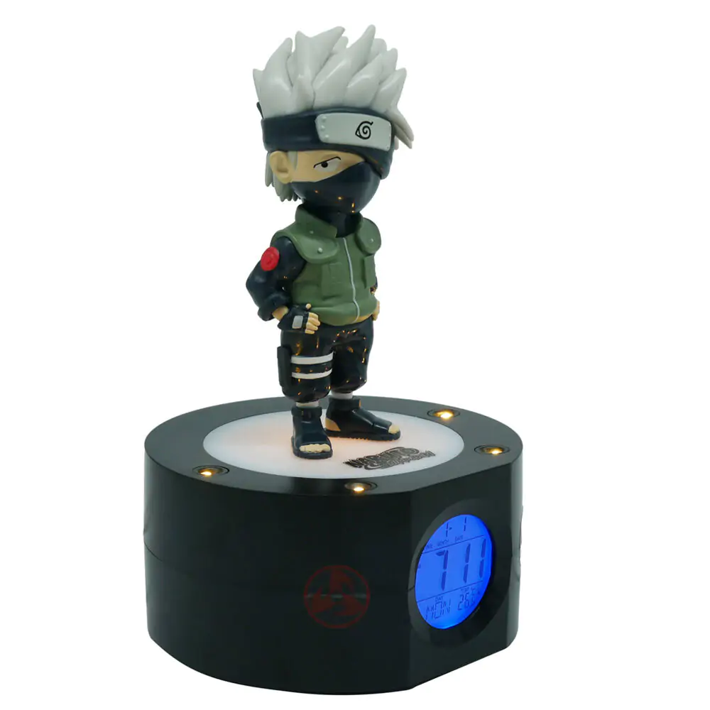 Naruto Shippuden Alarm Clock with Light Kakashi 18 cm termékfotó