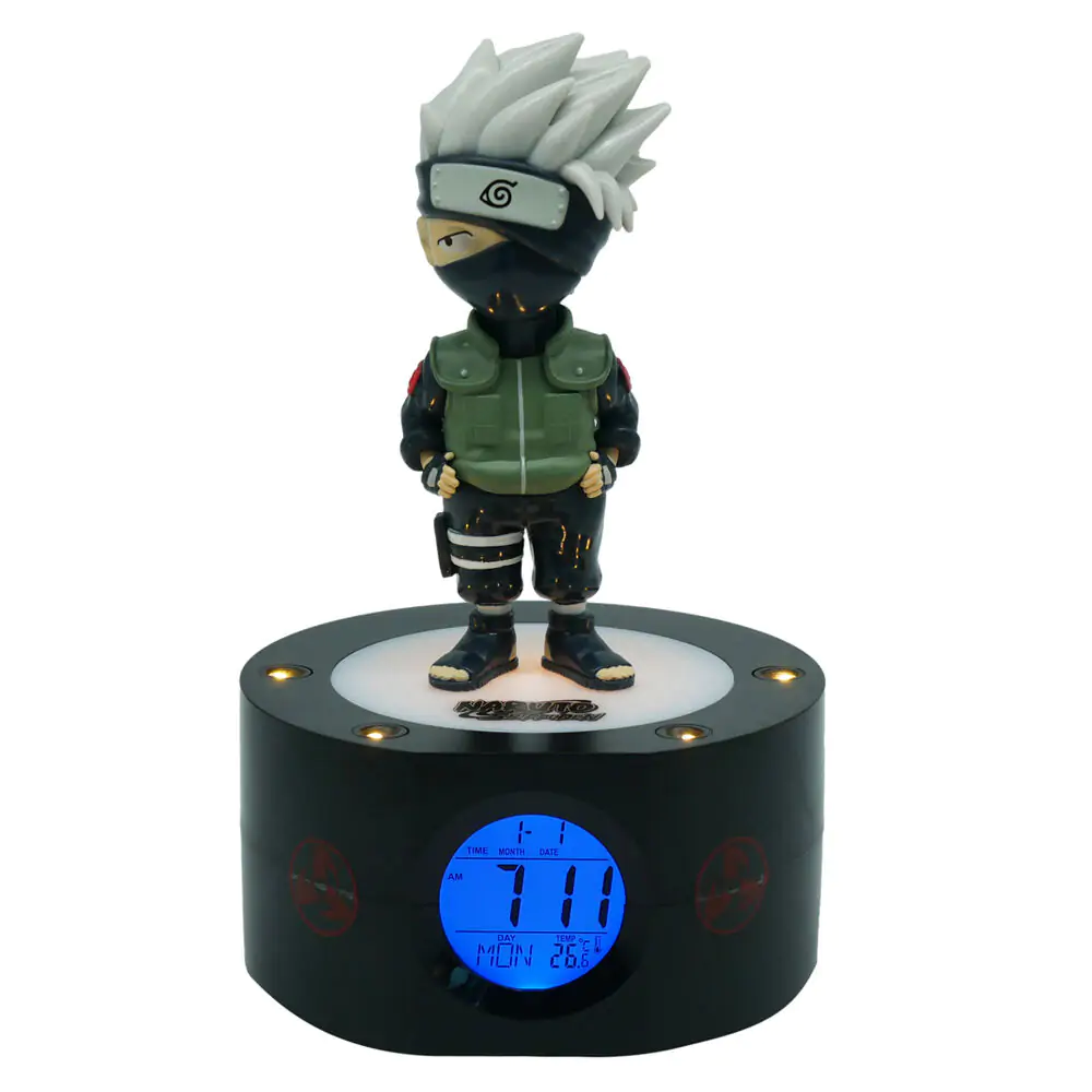 Naruto Shippuden Alarm Clock with Light Kakashi 18 cm termékfotó