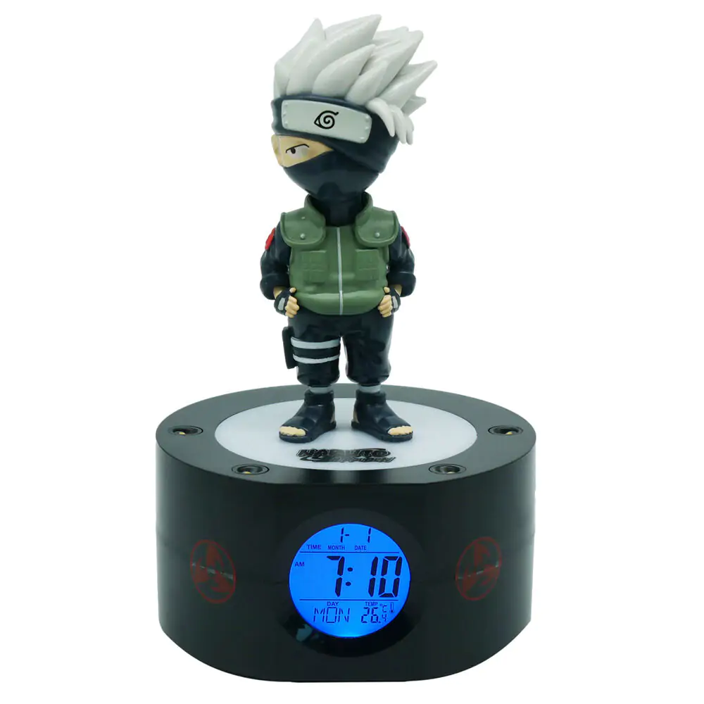 Naruto Shippuden Alarm Clock with Light Kakashi 18 cm termékfotó