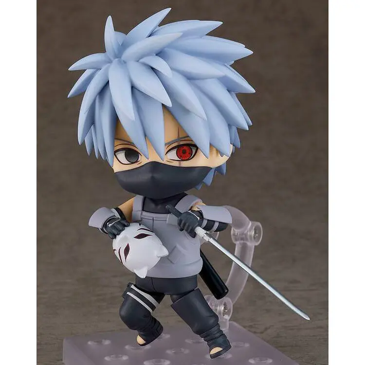Naruto Shippuden Nendoroid PVC Action Figure Kakashi Hatake: Anbu Black Ops Ver. 10 cm product photo