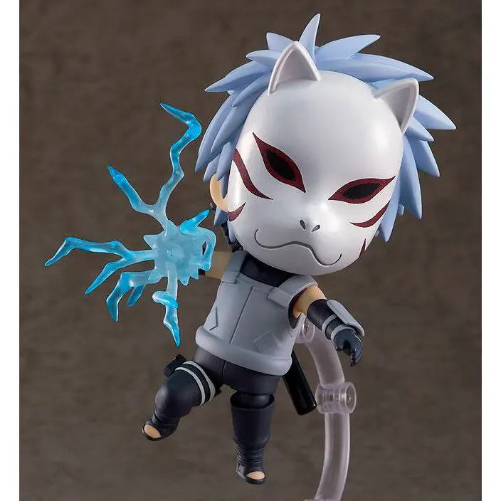 Naruto Shippuden Nendoroid PVC Action Figure Kakashi Hatake: Anbu Black Ops Ver. 10 cm product photo