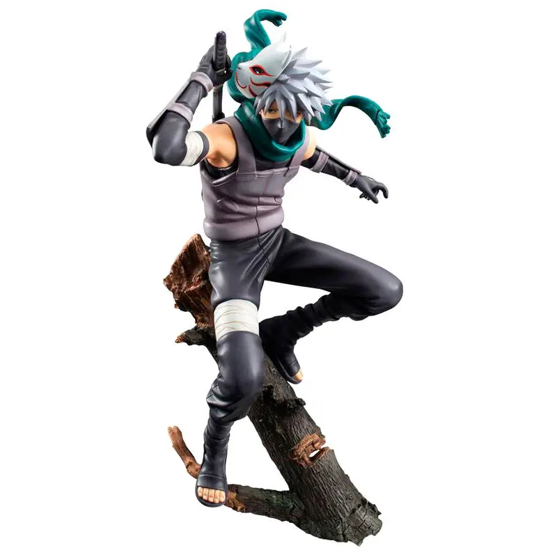 Naruto Shippuden Kakashi Hatake Anbu Ver. statue 24cm product photo