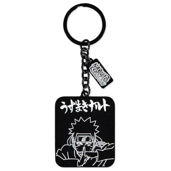 Naruto Shippuden Metal Keychain Naruto Line Art product photo