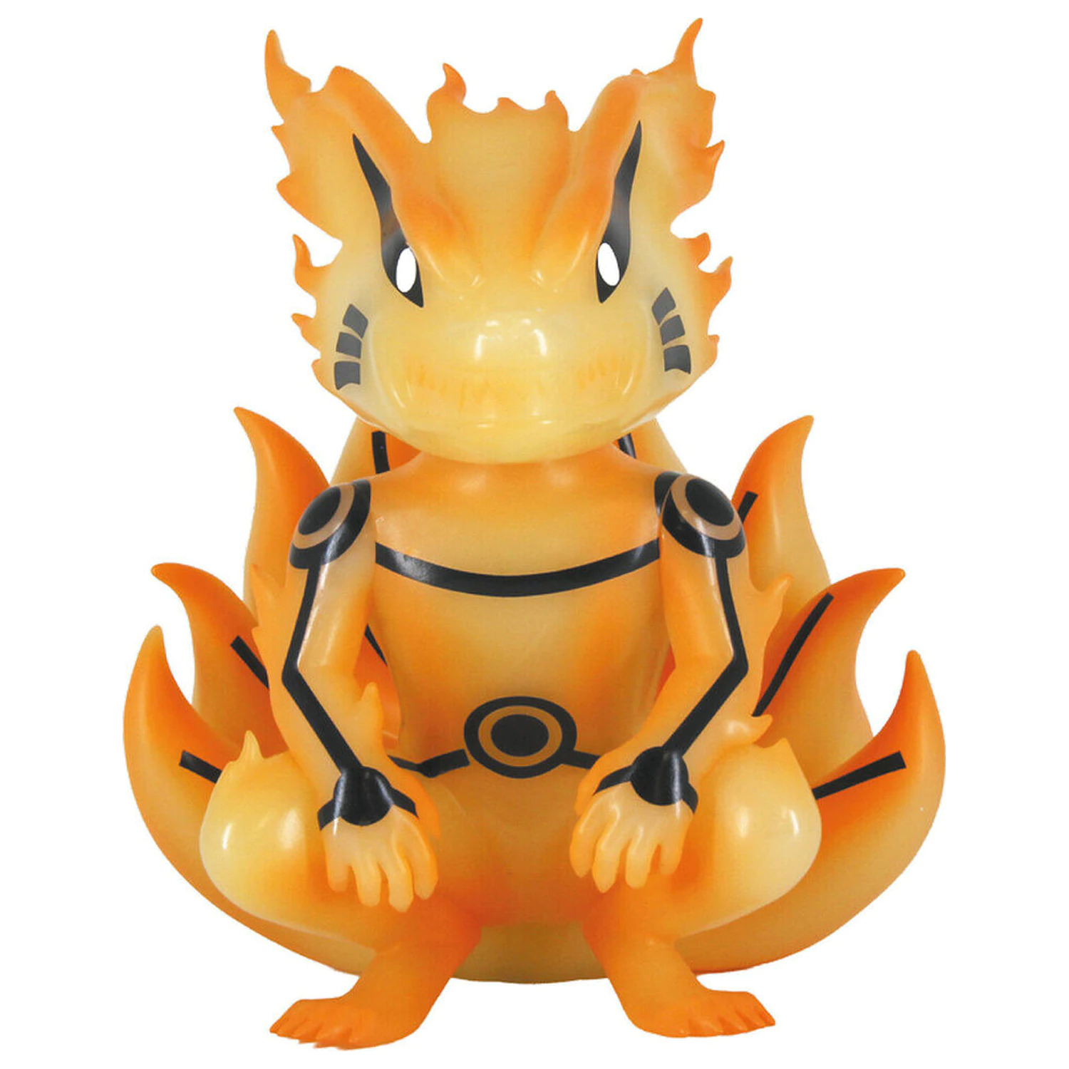 Naruto Shippuden Kurama Link Mode money box figure 16cm product photo