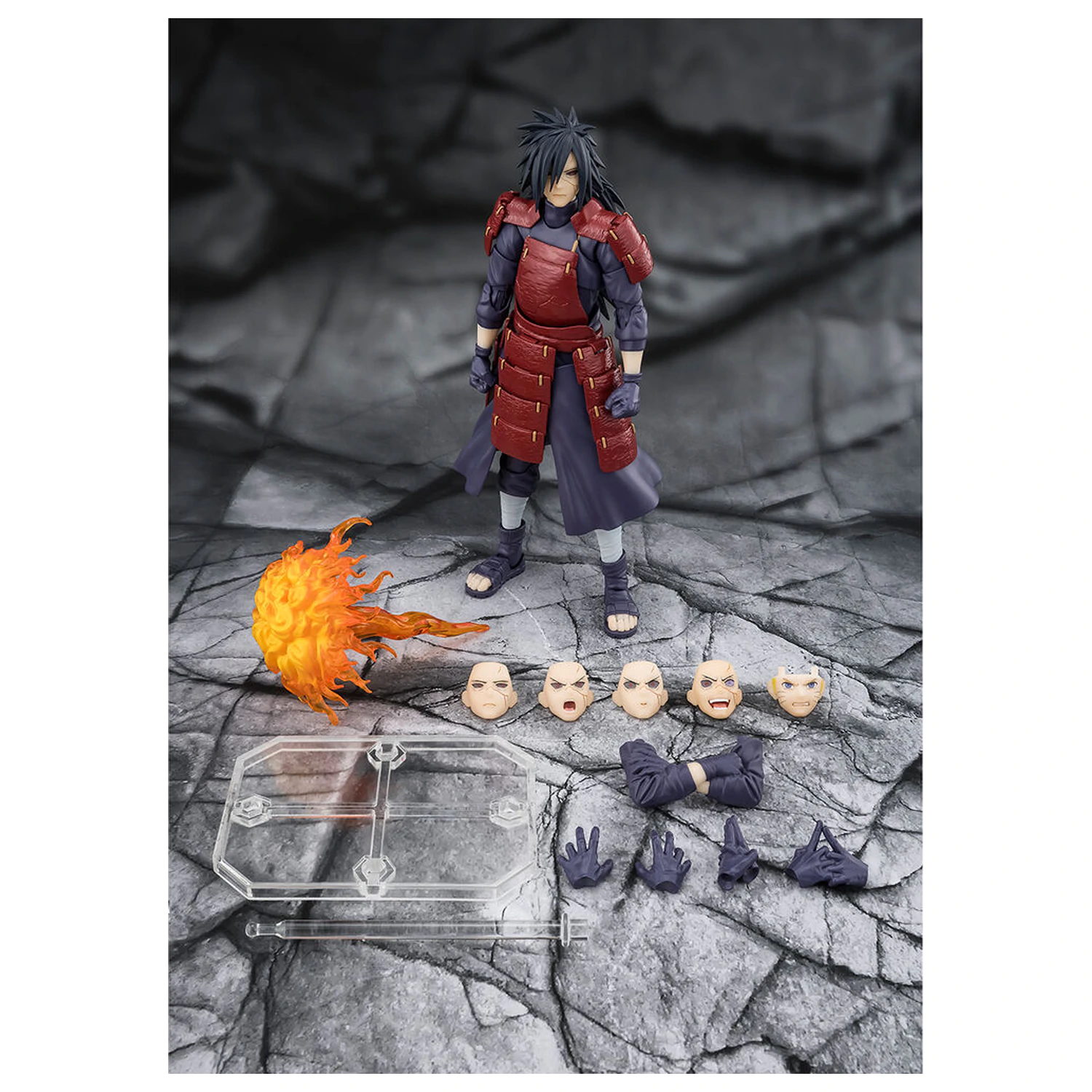 Naruto Shippuden Legend of Darkness Madara Uchiha S.H. Figuarts figure 17cm product photo