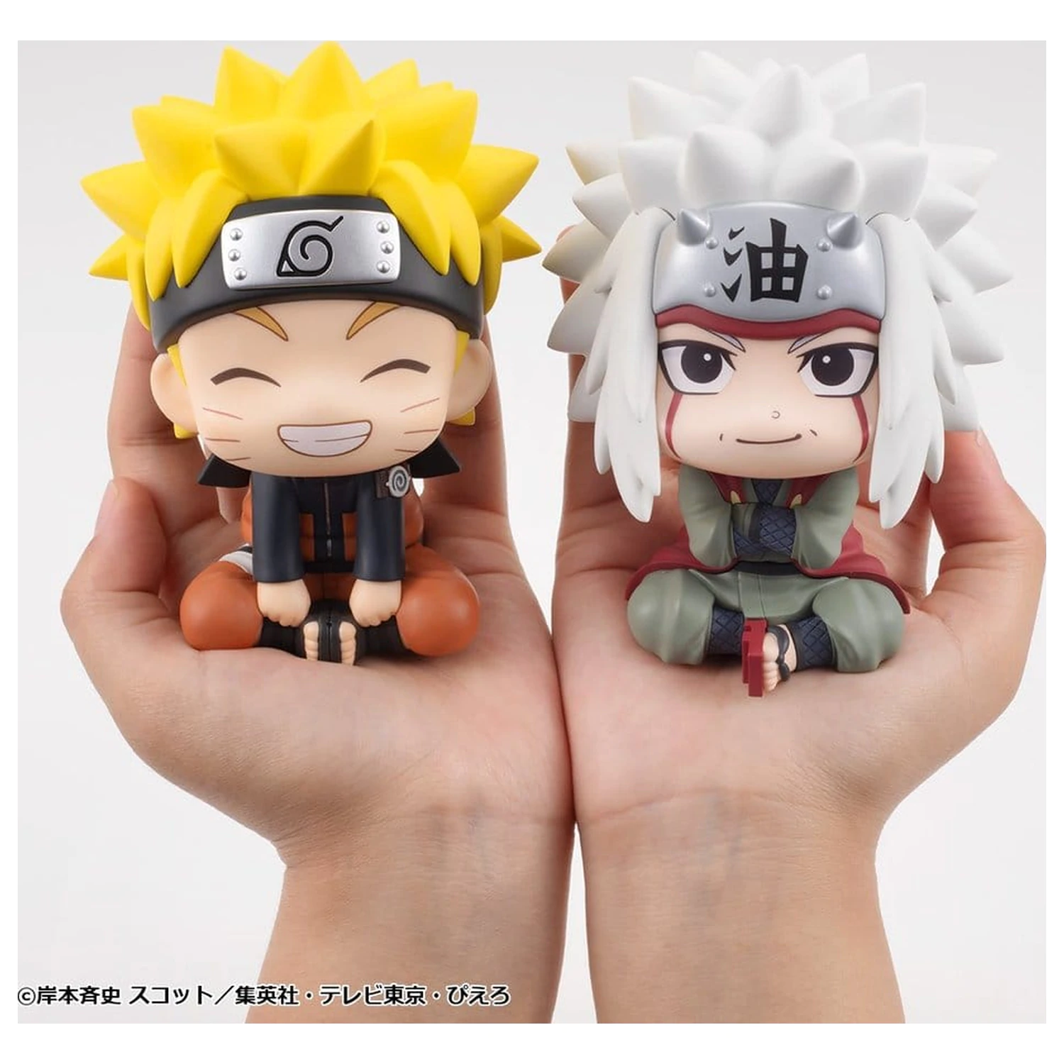 Naruto Shippuden Look Up PVC Figures 2-Pack Naruto Uzumaki Smile Ver. & Jiraiya 11 cm (with gift) product photo