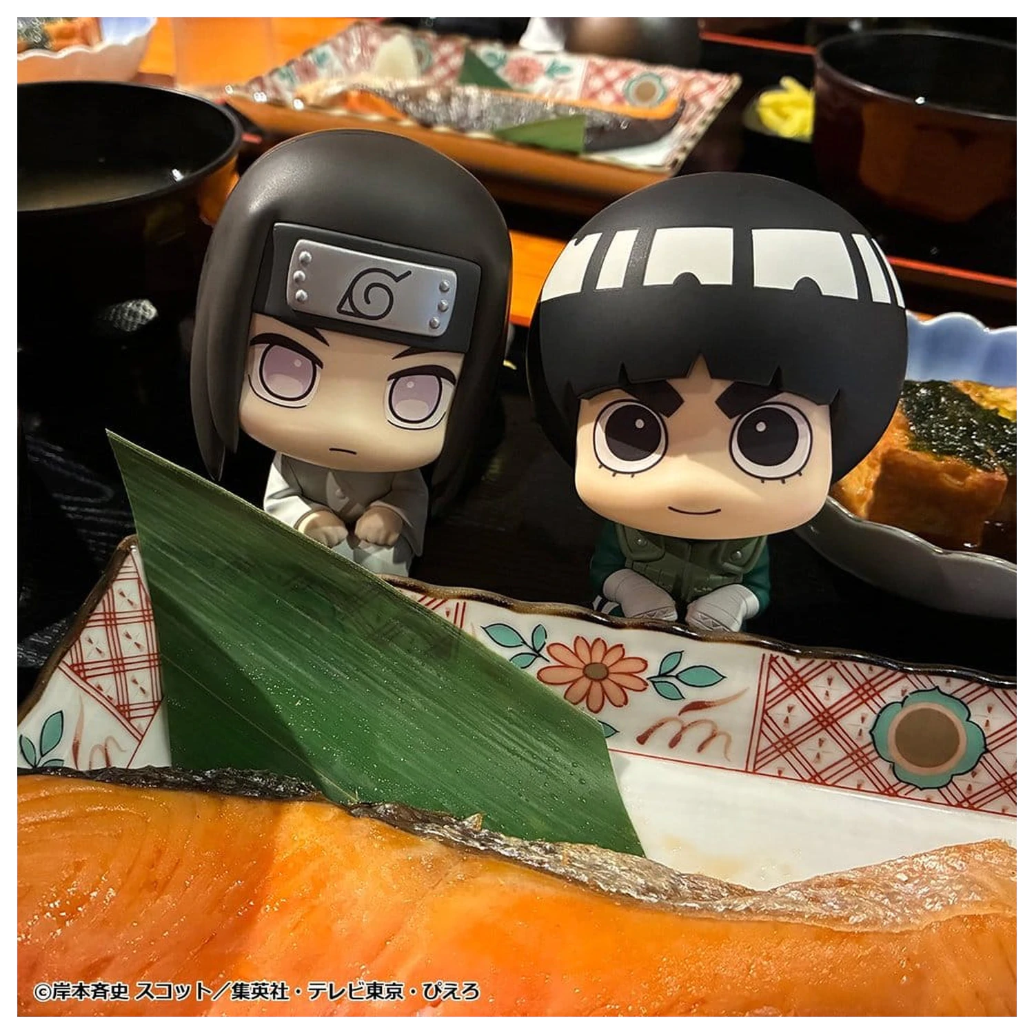Naruto Shippuden Look Up PVC Figures 2-Pack Rock Lee & Neji Hyuga 11 cm (with gift) product photo