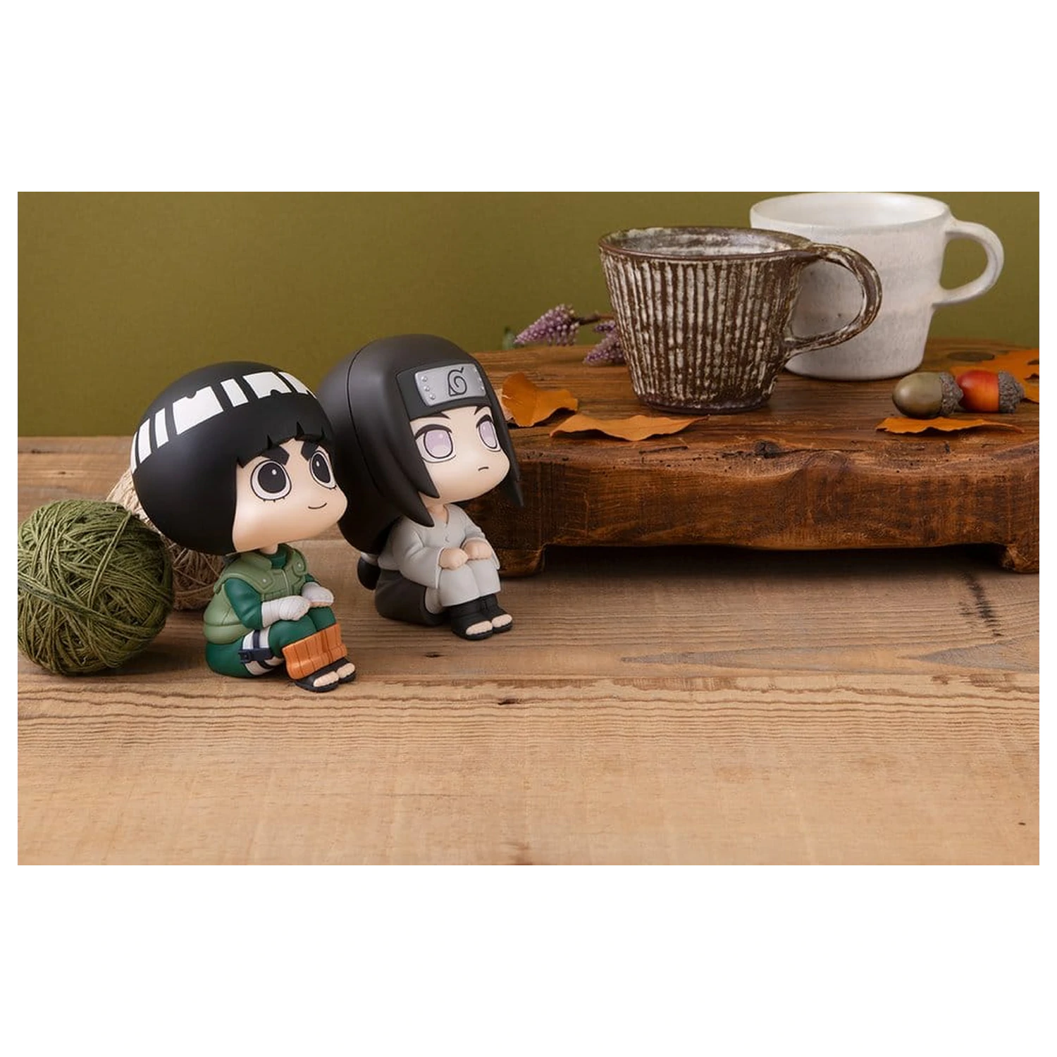 Naruto Shippuden Look Up PVC Figures 2-Pack Rock Lee & Neji Hyuga 11 cm (with gift) product photo