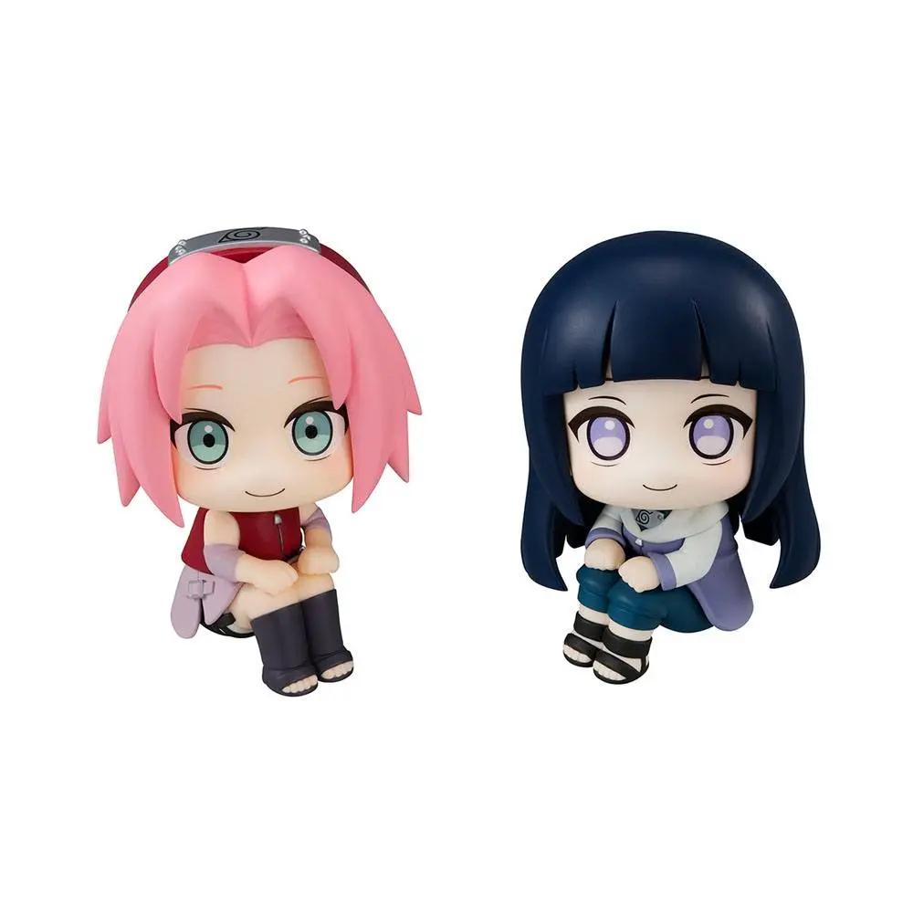 Naruto Shippuden Look Up PVC Statues Haruno Sakura &amp; Hyuga Hinata Limited Ver. 11 cm product photo