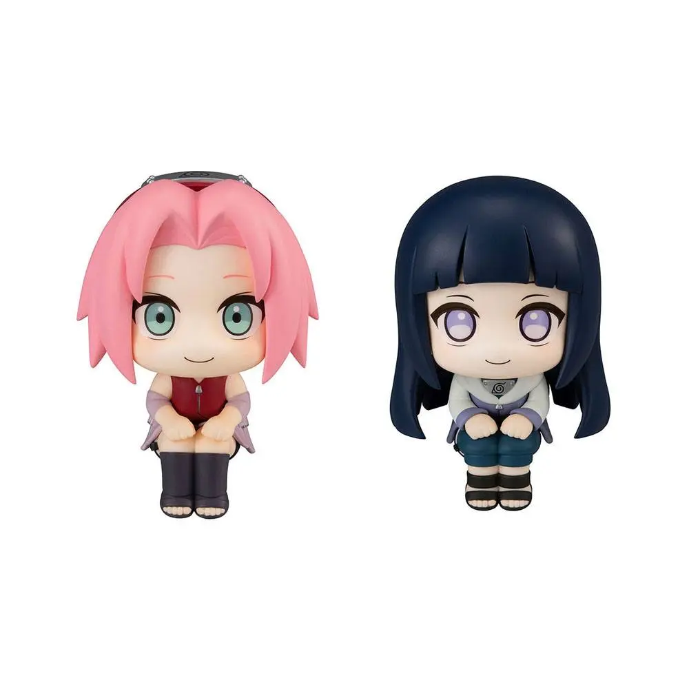 Naruto Shippuden Look Up PVC Statues Haruno Sakura &amp; Hyuga Hinata Limited Ver. 11 cm product photo