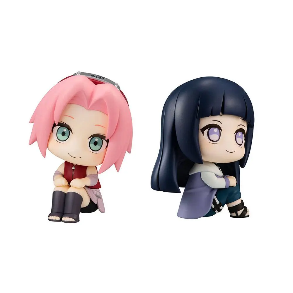 Naruto Shippuden Look Up PVC Statues Haruno Sakura &amp; Hyuga Hinata Limited Ver. 11 cm product photo
