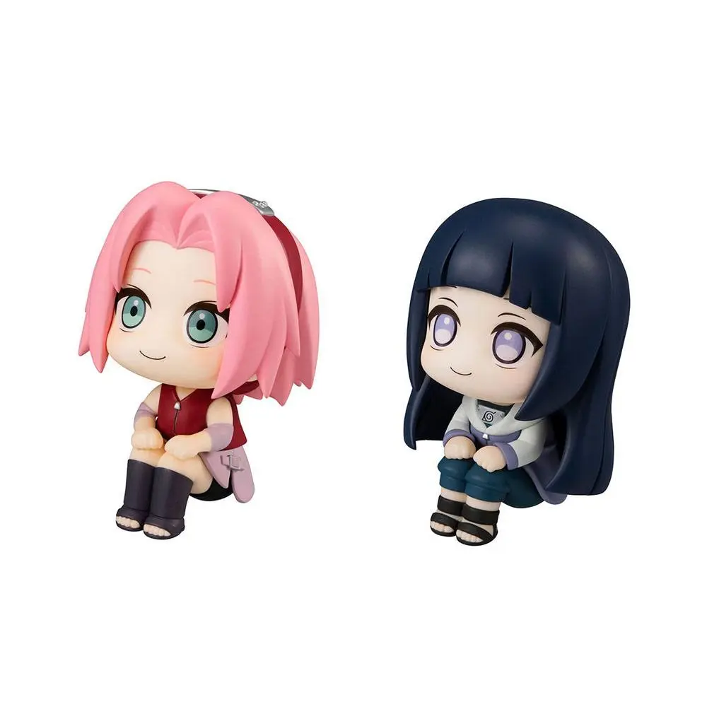 Naruto Shippuden Look Up PVC Statues Haruno Sakura &amp; Hyuga Hinata Limited Ver. 11 cm product photo