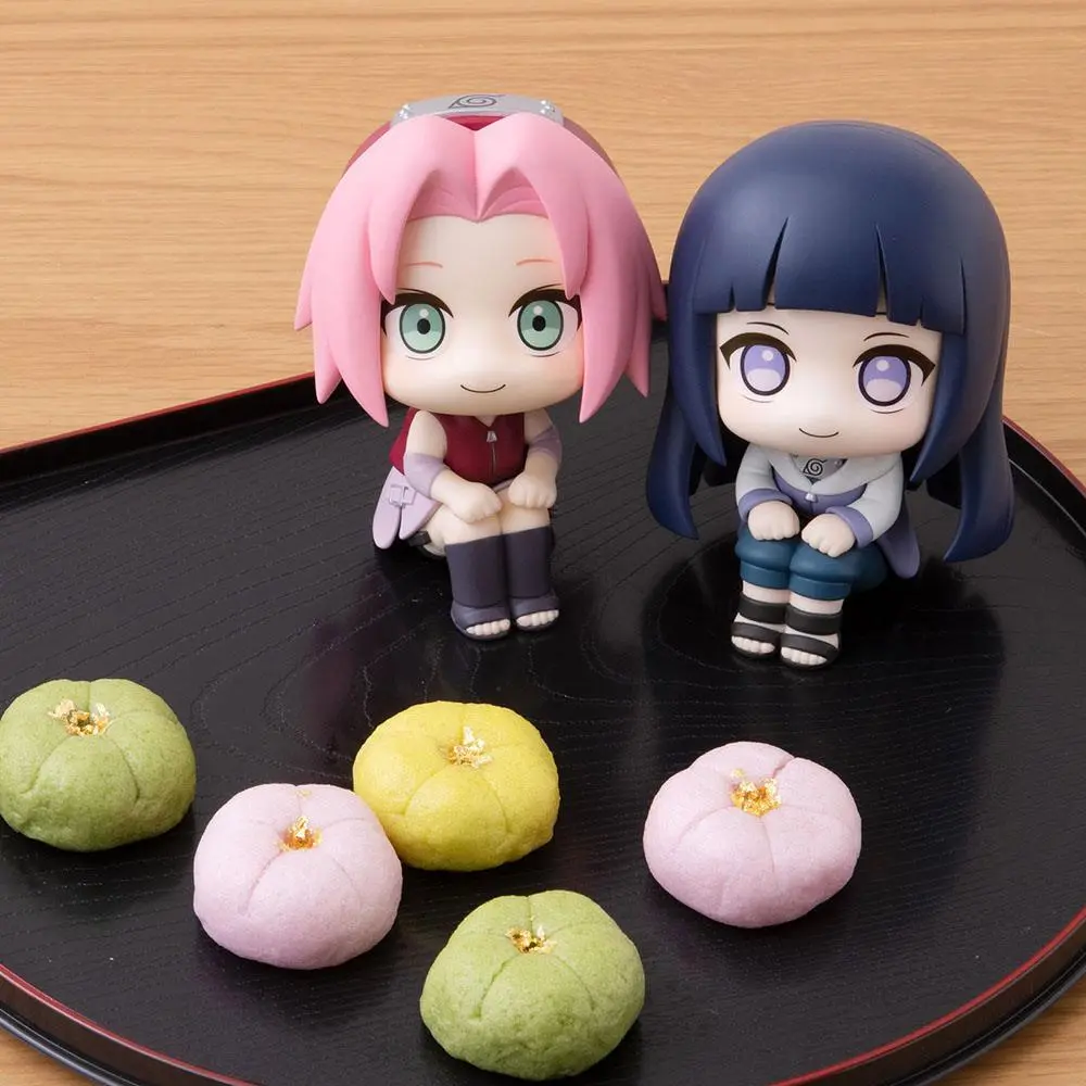 Naruto Shippuden Look Up PVC Statues Haruno Sakura &amp; Hyuga Hinata Limited Ver. 11 cm product photo
