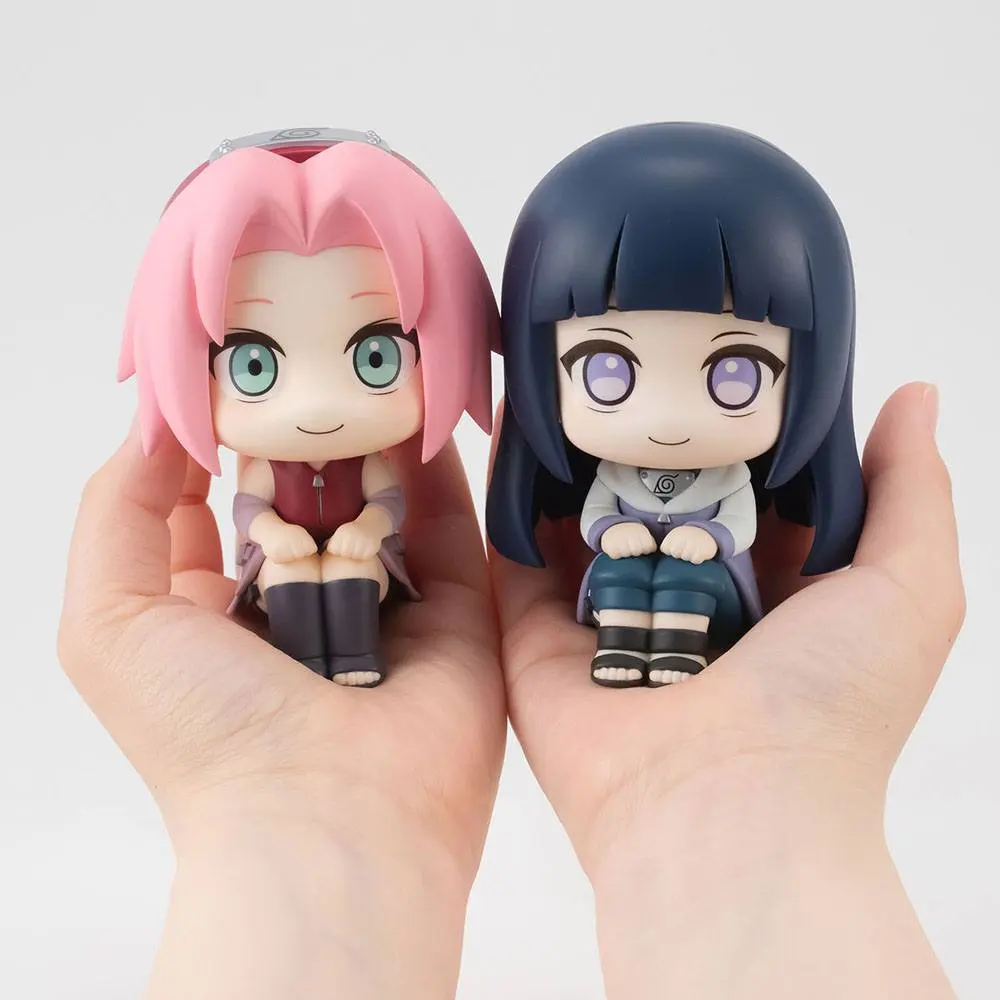 Naruto Shippuden Look Up PVC Statues Haruno Sakura &amp; Hyuga Hinata Limited Ver. 11 cm product photo