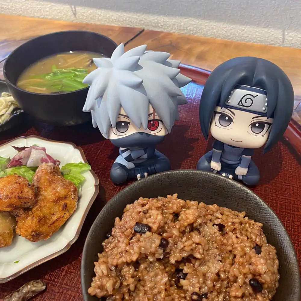 Naruto Shippuden Look Up PVC Statue Kakashi Hatake Anbu Ver. &amp; Itachi Uchiha Anbu Ver. 11 cm (with gift) product photo